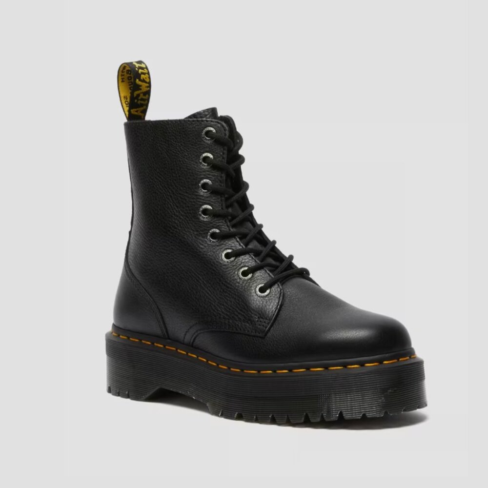 Dr Martens Jadon Smooth Leather Platform Boots Size 7 LIKE NEW